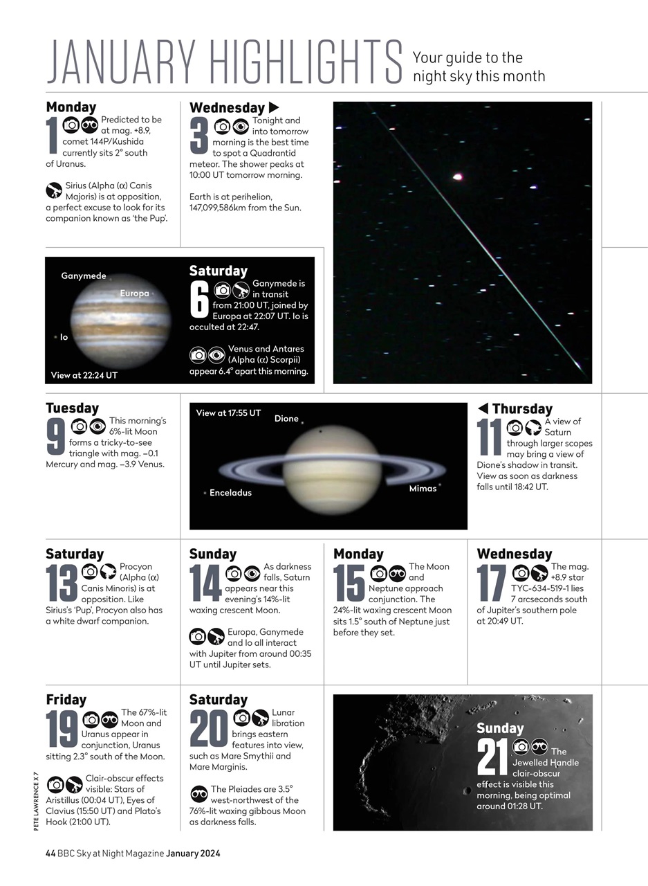 BBC Sky at Night Magazine Preview Pages