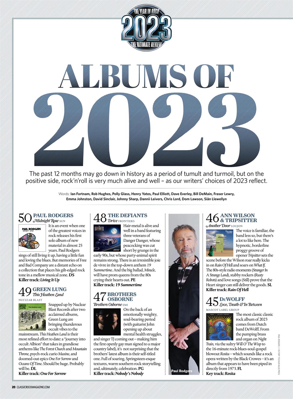 Classic Rock Preview Pages