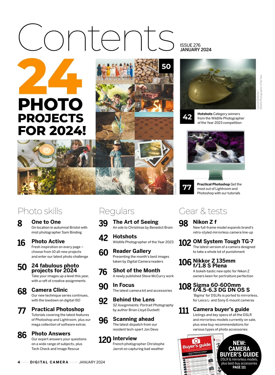 Digital Camera Magazine Preview Pages