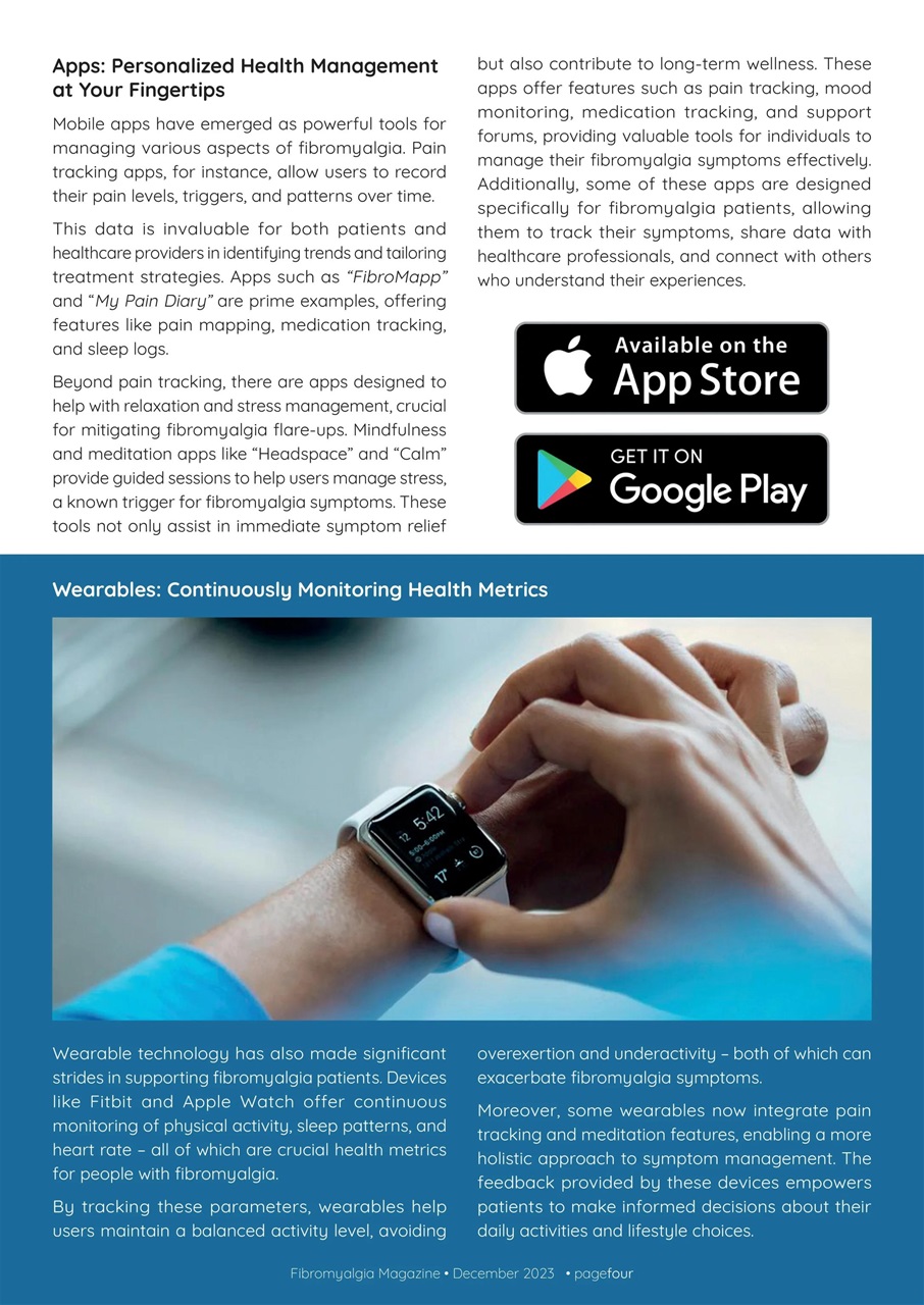 Fibromyalgia Magazine Preview Pages