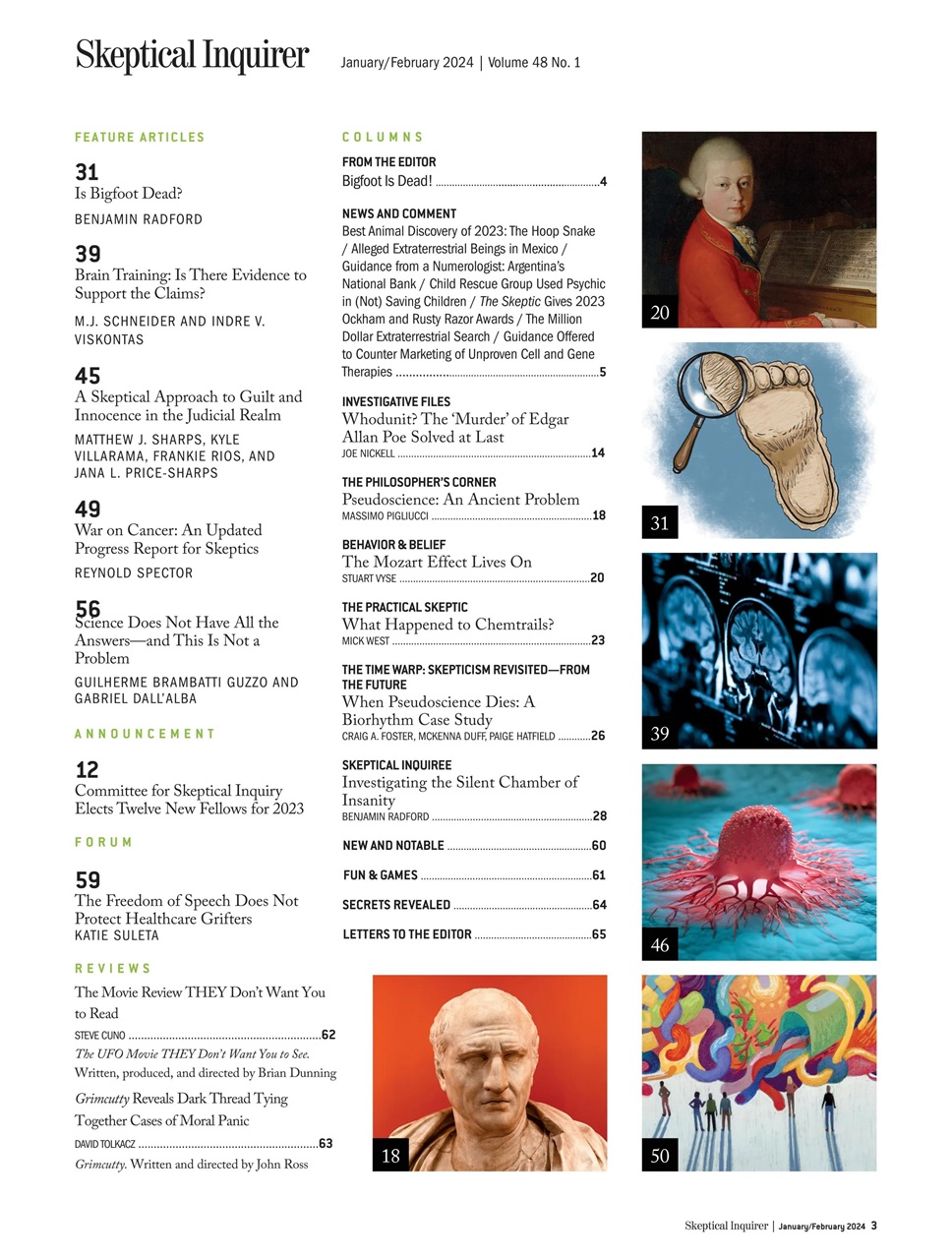 Skeptical Inquirer Preview Pages