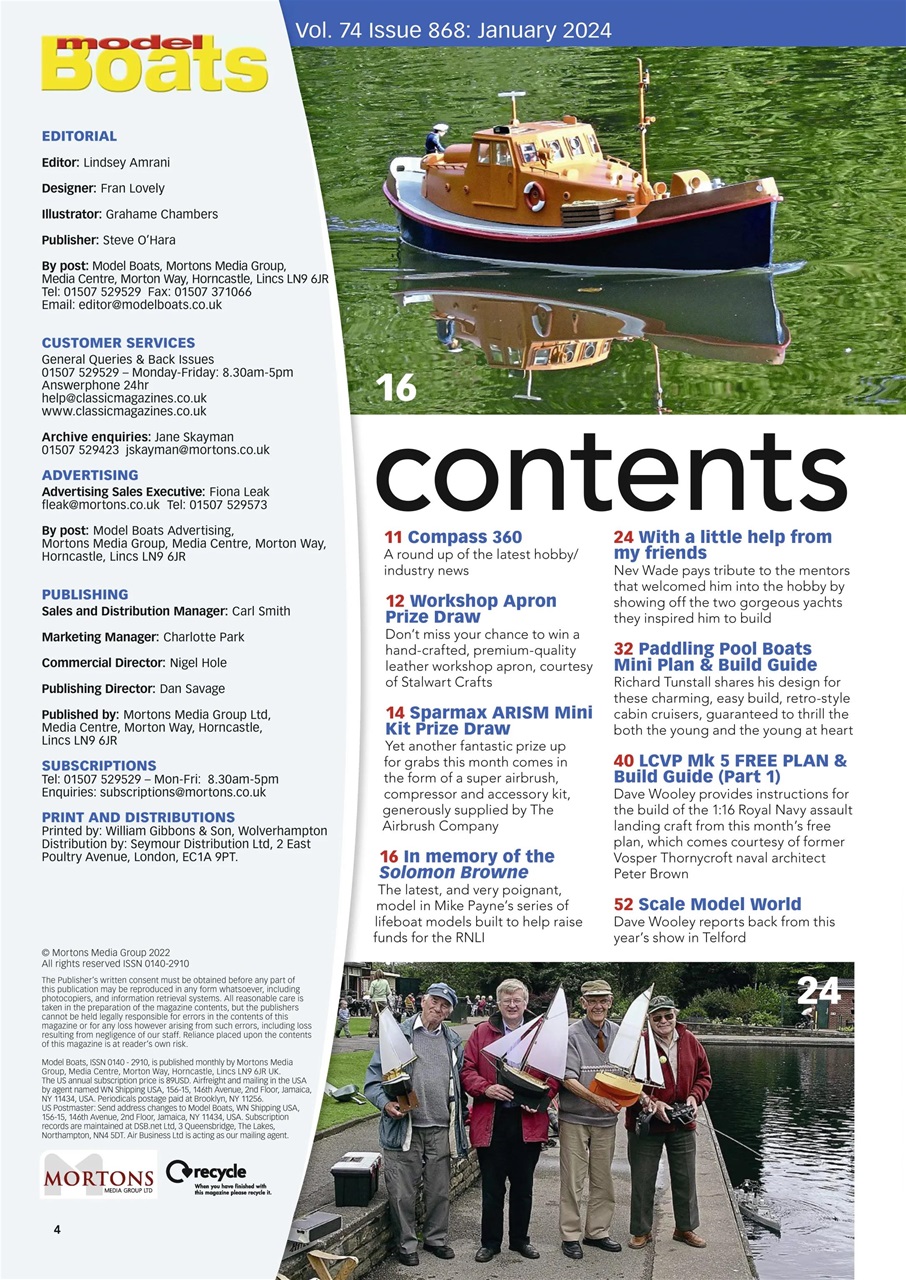Model Boats Preview Pages