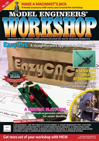 Model Engineer & Workshop Magazine issue January 2024
