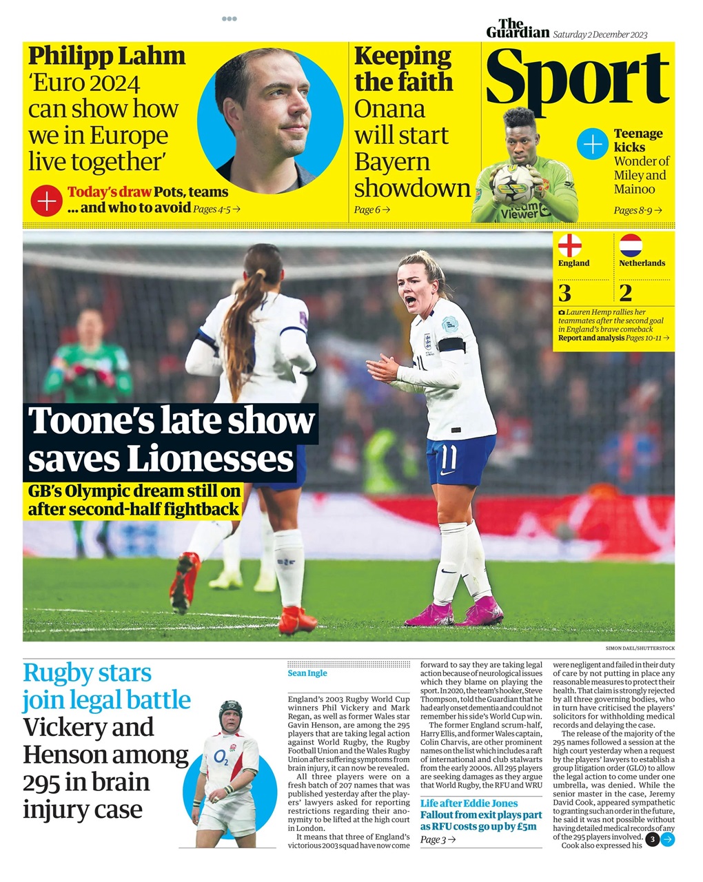 The Guardian Newspaper Preview Pages