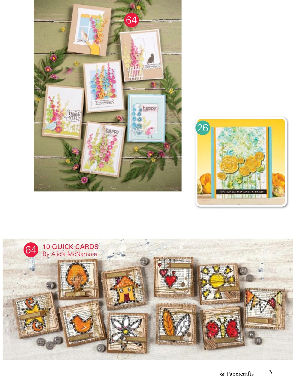 Australian Cardmaking Stamping and Papercraft Preview Pages
