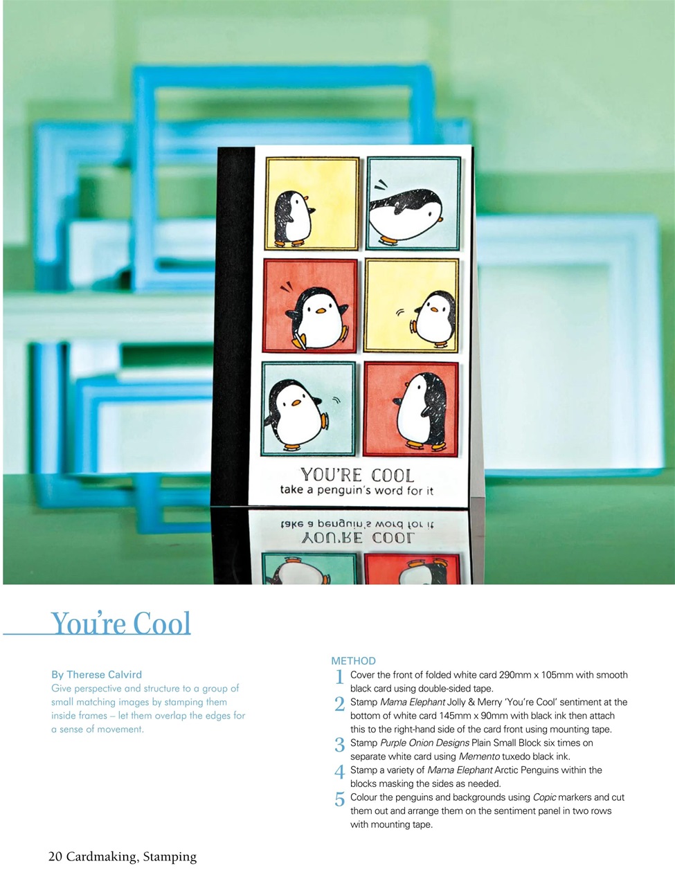 Australian Cardmaking Stamping and Papercraft Preview Pages