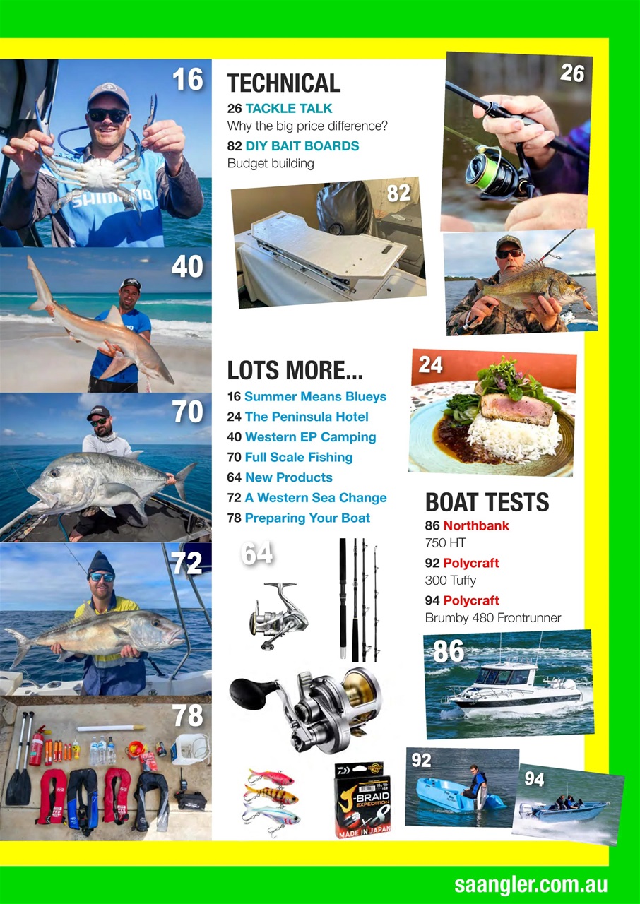 South Australian Angler Preview Pages