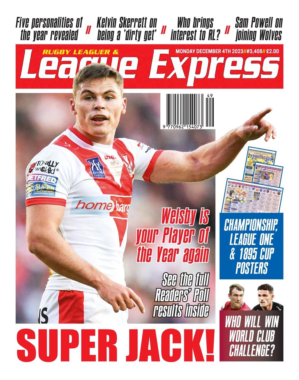 League Express Preview Pages