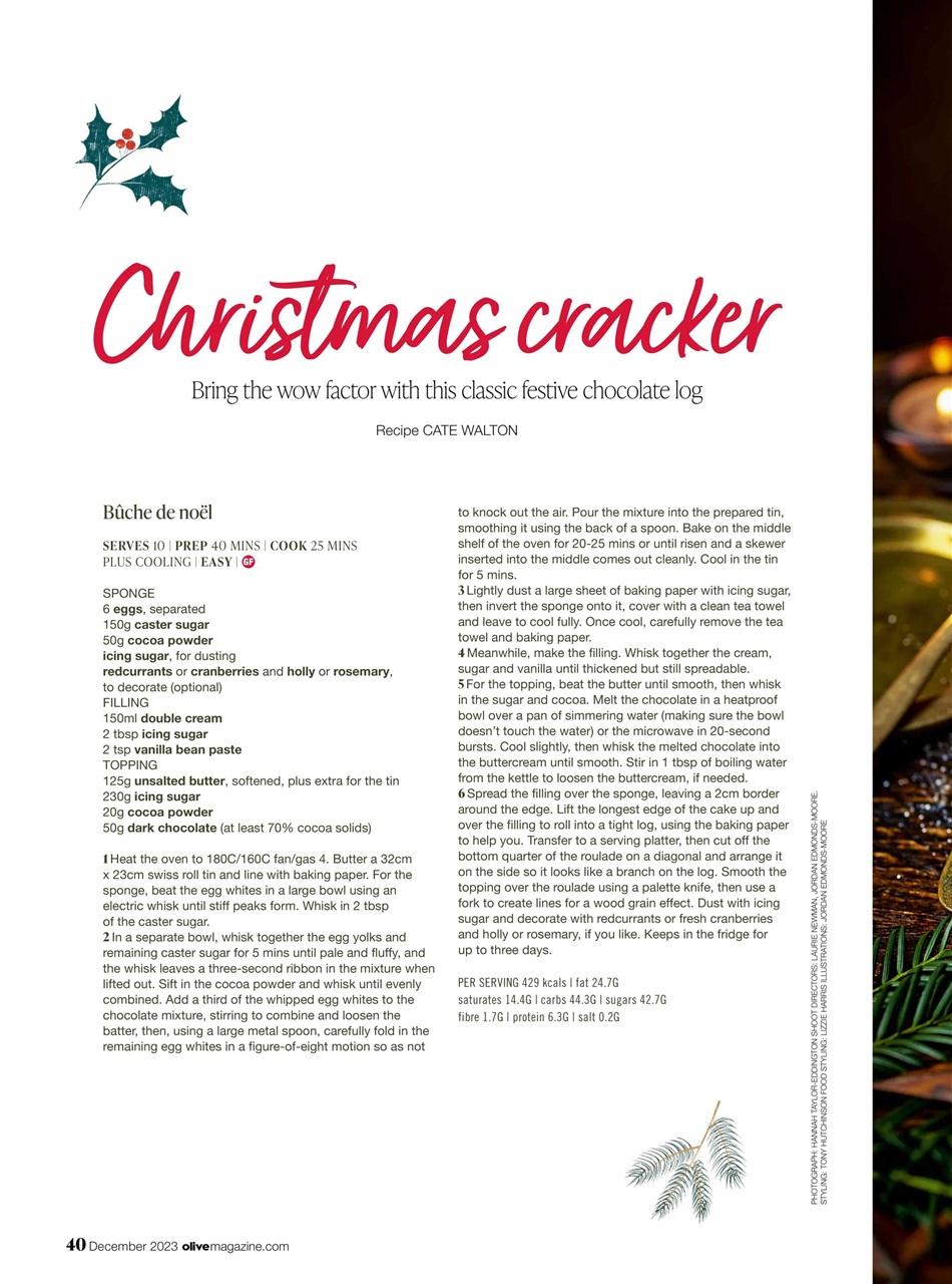 Olive Magazine Preview Pages