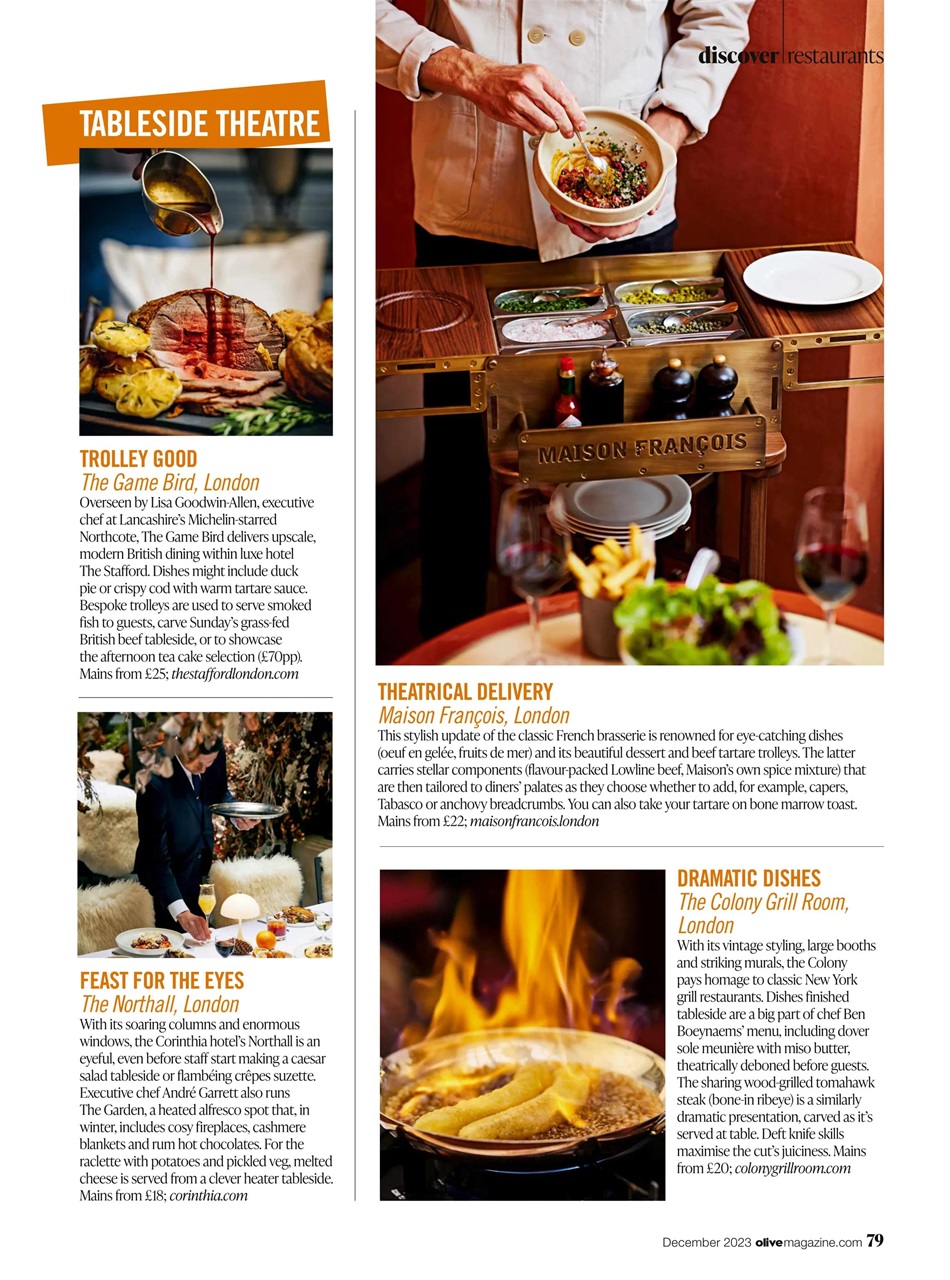 Olive Magazine Preview Pages