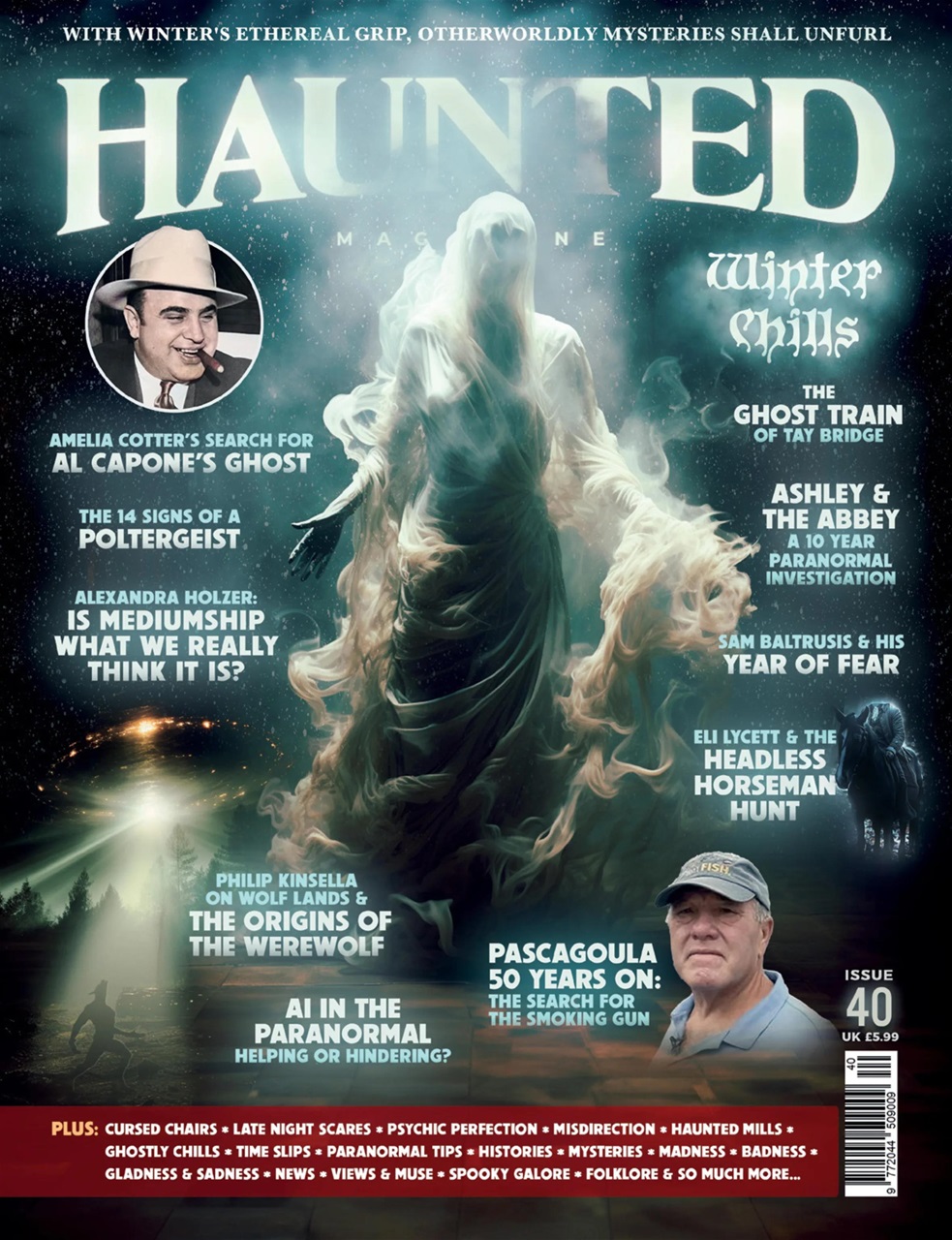 Haunted Magazine Preview Pages
