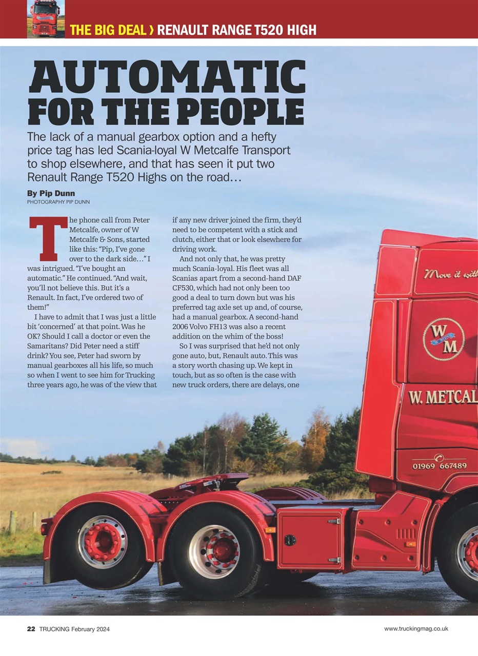 Trucking Magazine Preview Pages