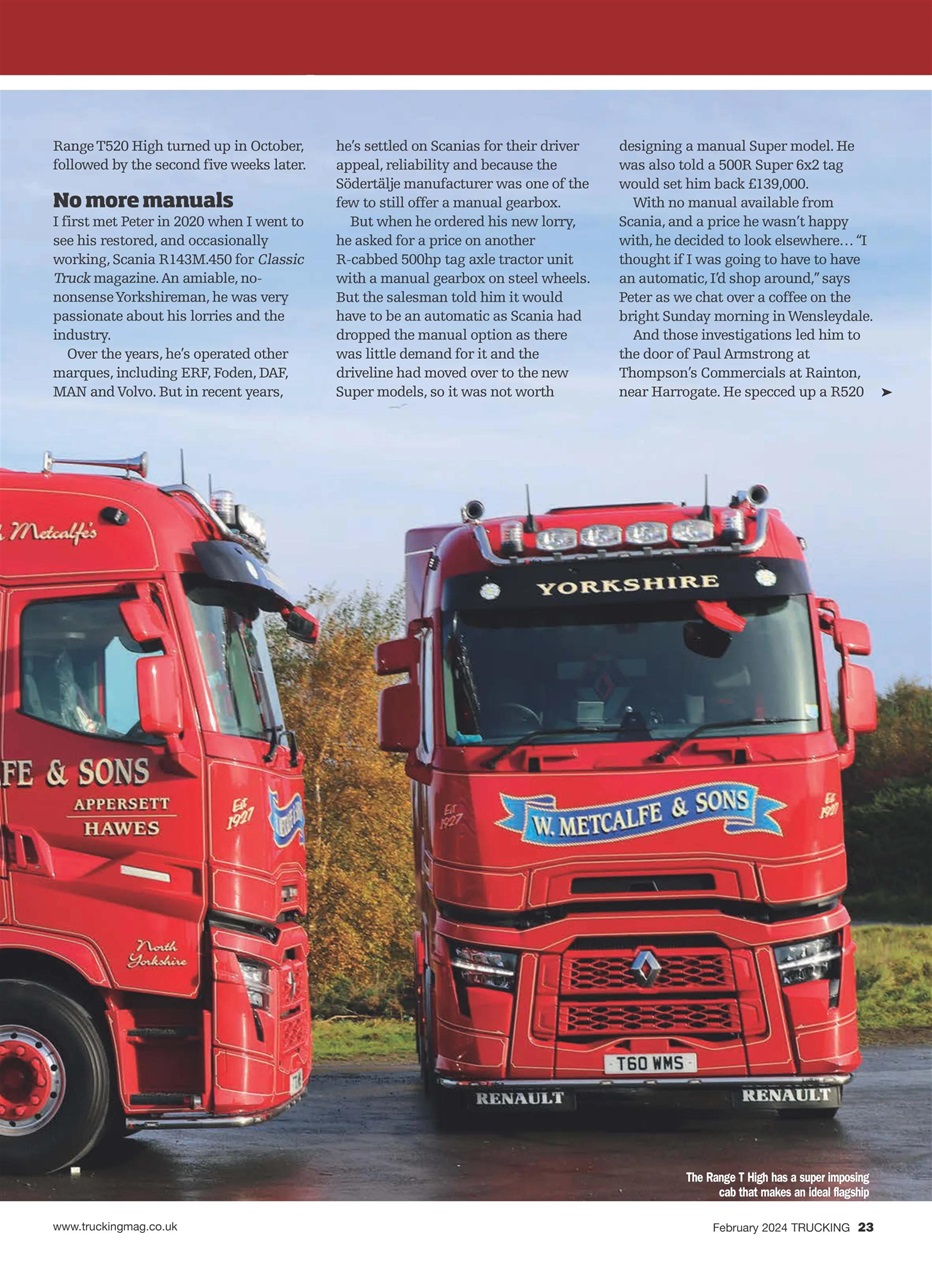 Trucking Magazine Preview Pages