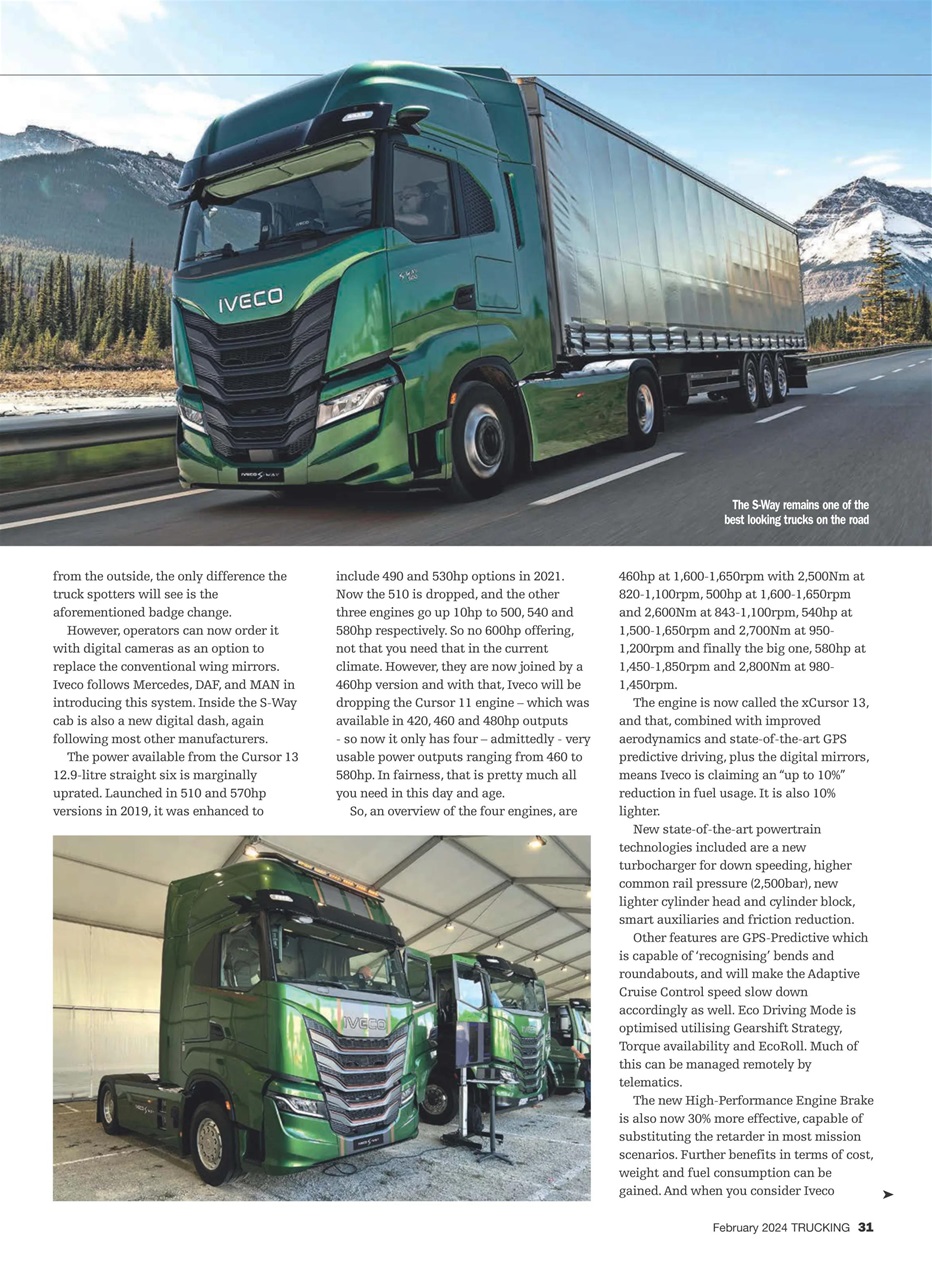 Trucking Magazine Preview Pages