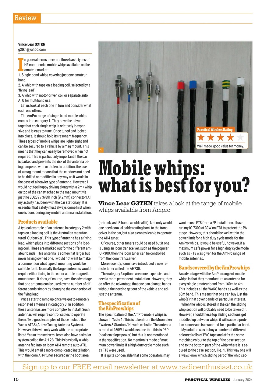 Practical Wireless Preview Pages