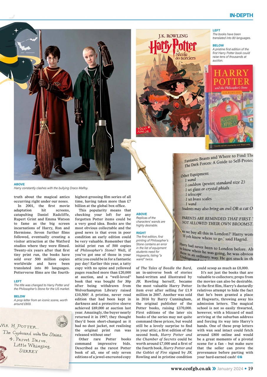 Collectors Gazette Preview Pages