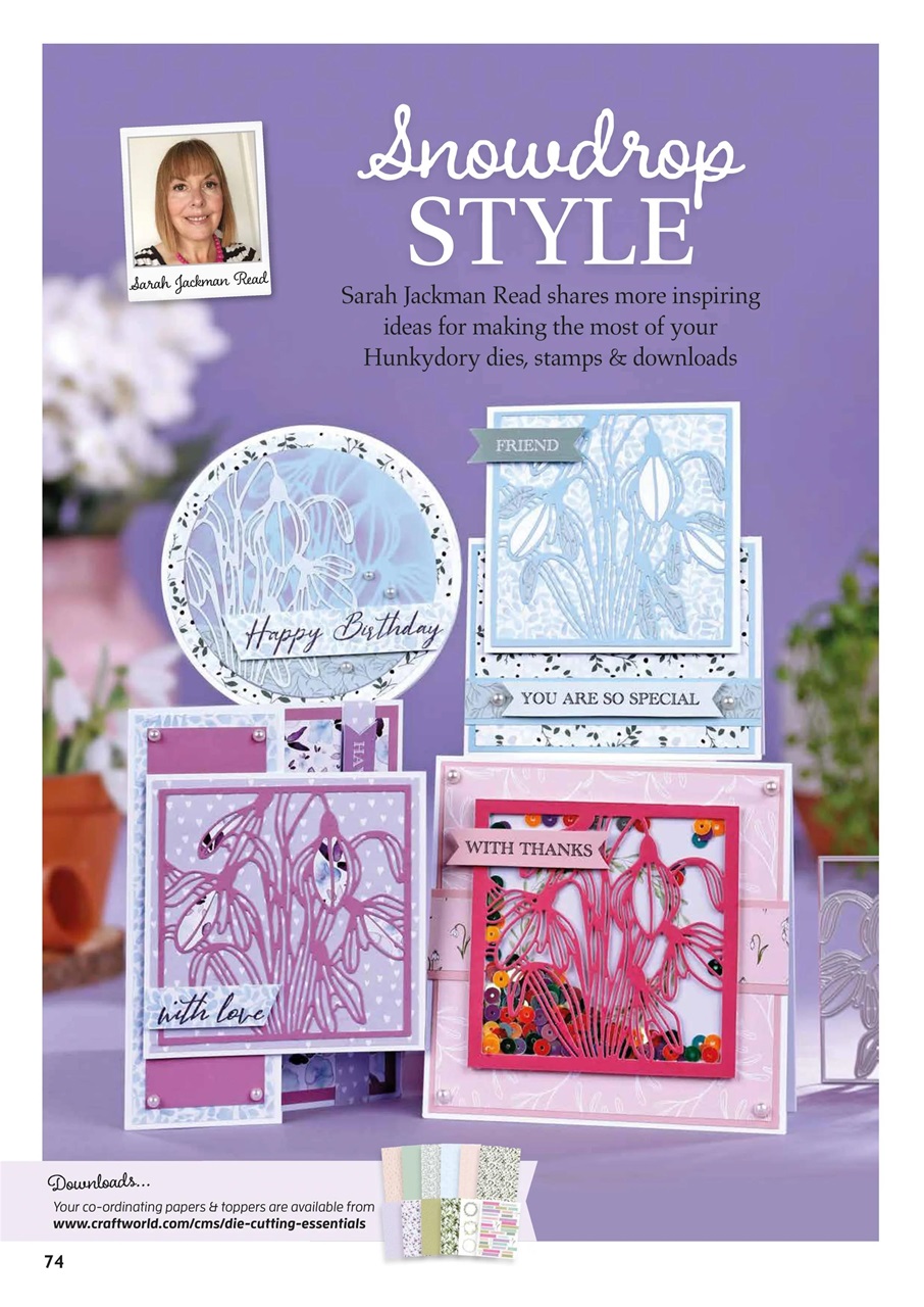 Die-Cutting Essentials Preview Pages