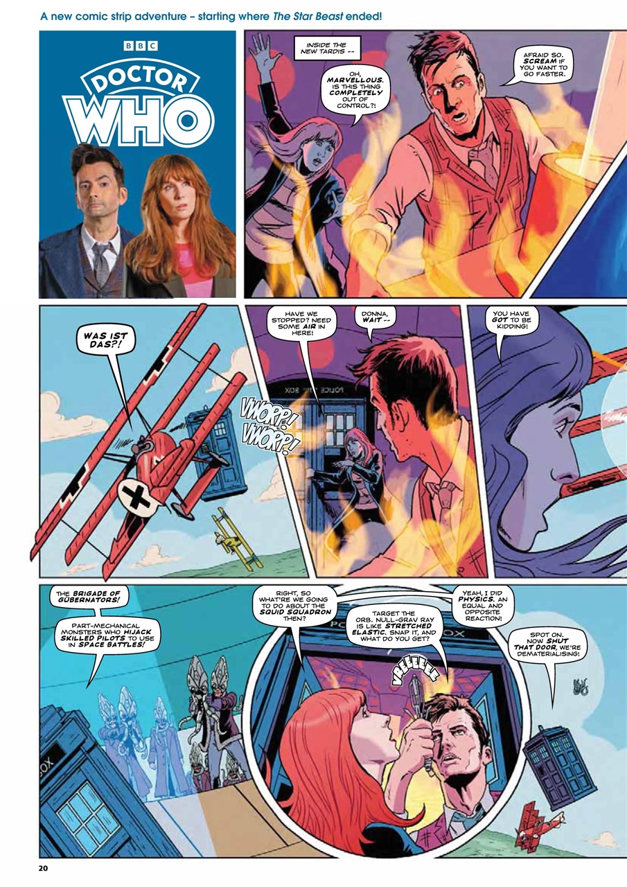 Doctor Who Magazine Preview Pages