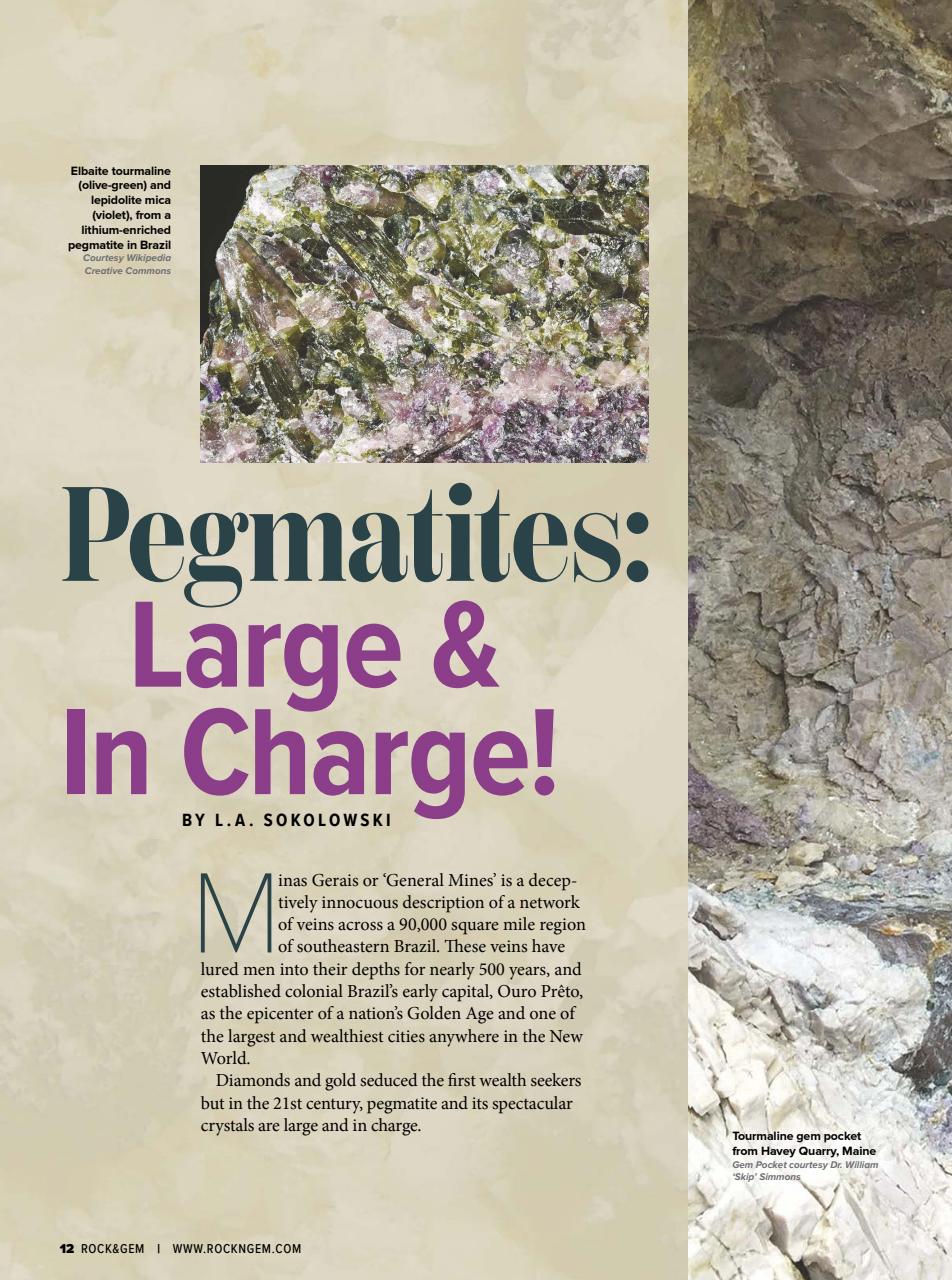 Rock&Gem Magazine Preview Pages