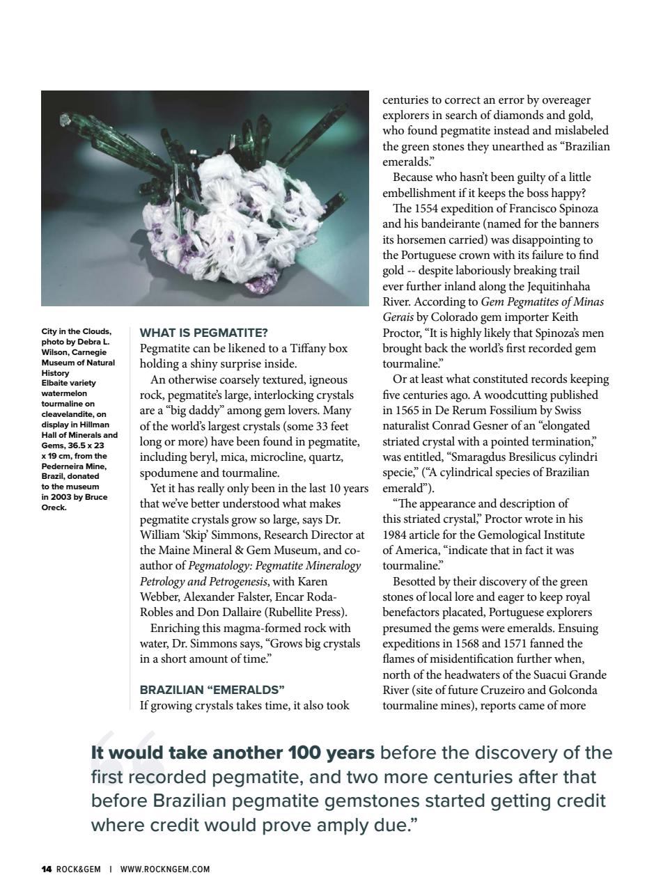 Rock&Gem Magazine Preview Pages