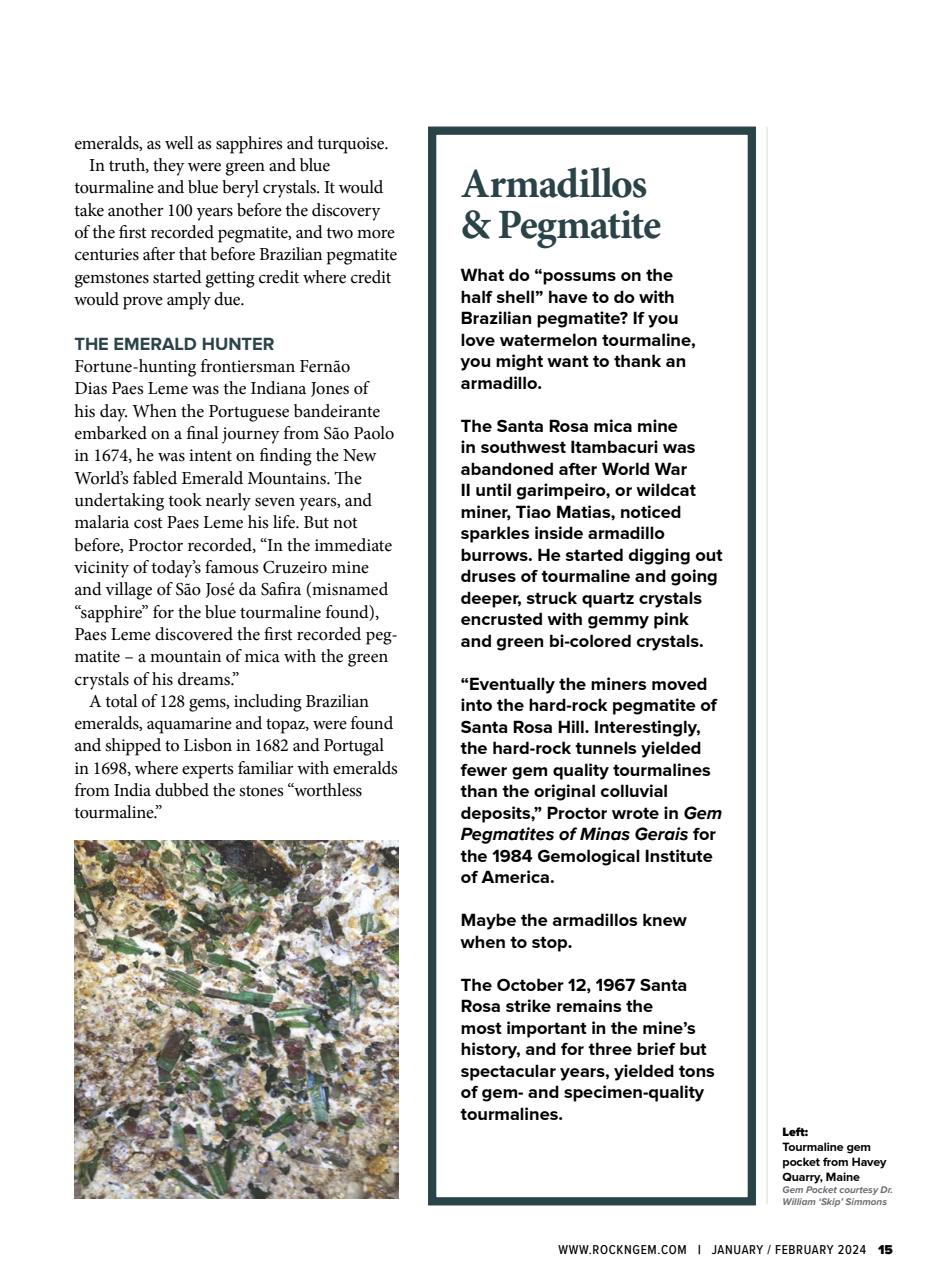 Rock&Gem Magazine Preview Pages