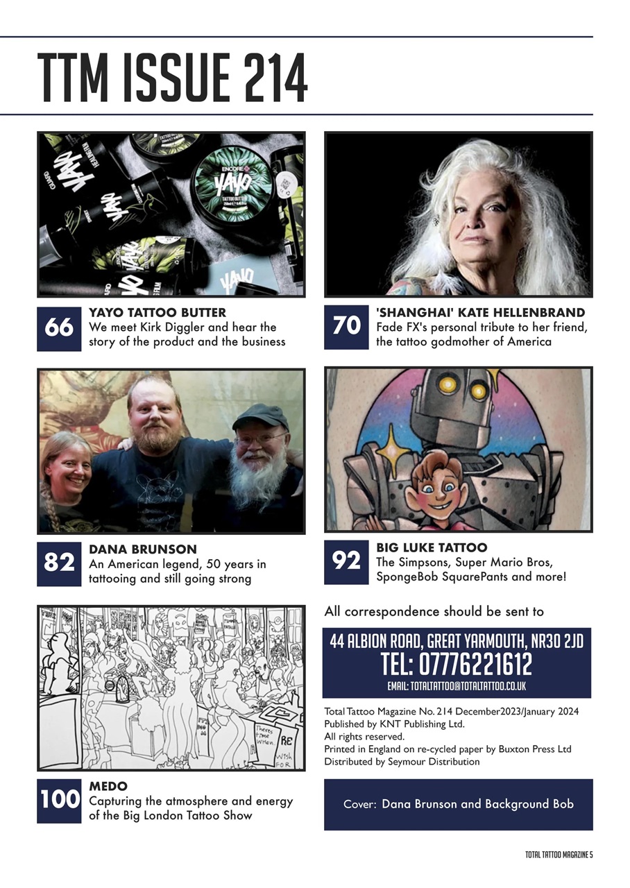 Total Tattoo Preview Pages