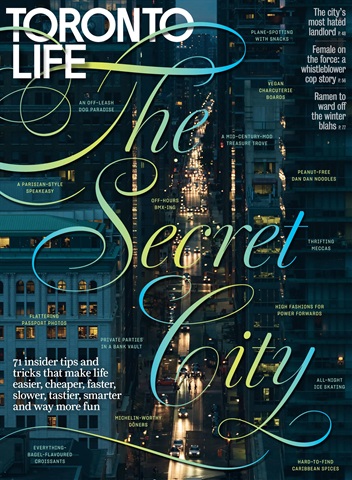 Toronto Life issue January 2024