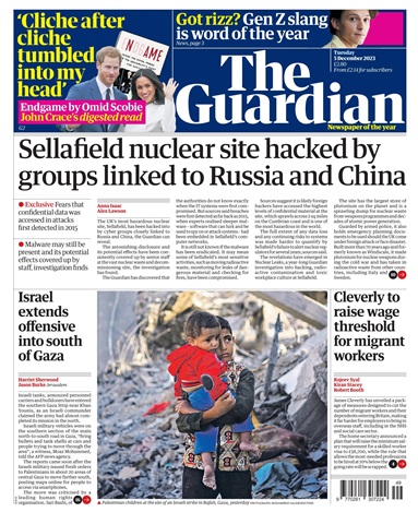 The Guardian Newspaper issue Tuesday, December 5, 2023