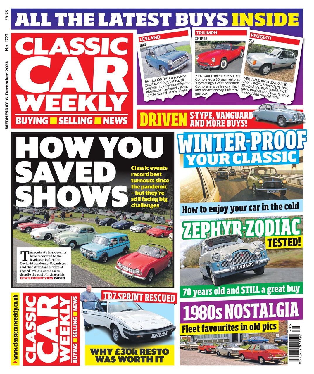 Classic Car Weekly Preview Pages
