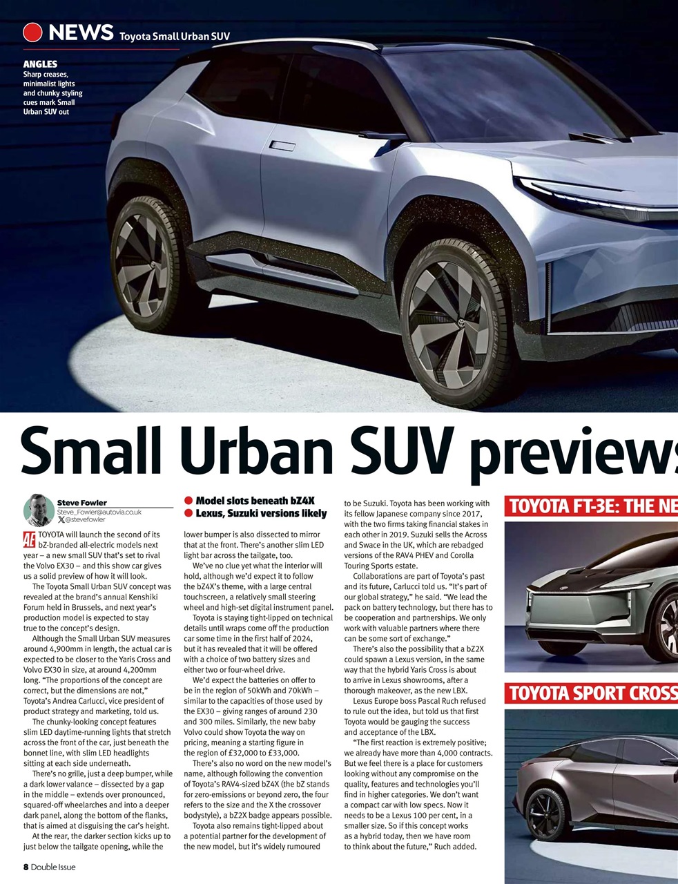 Auto Express Preview Pages