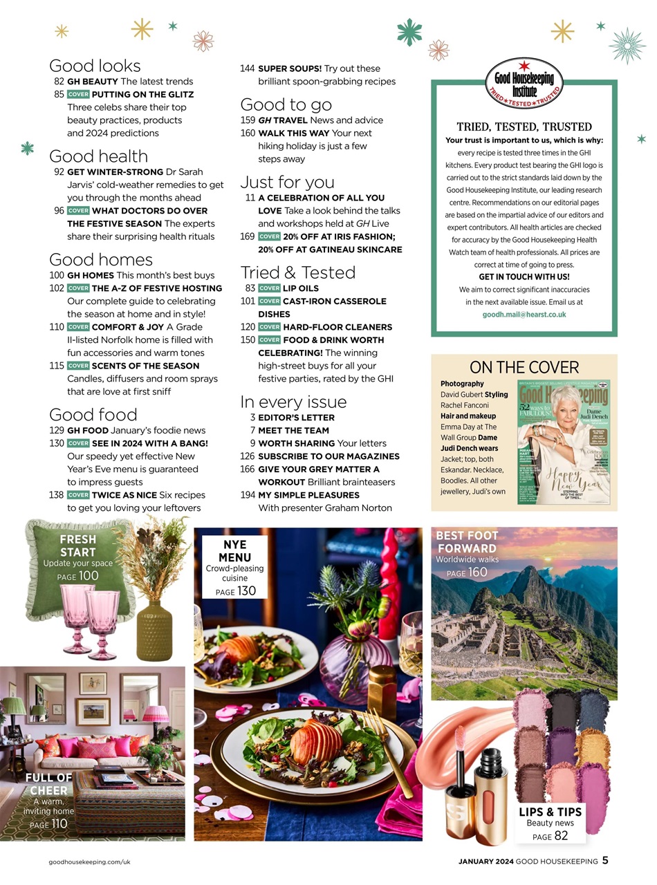 Good Housekeeping Preview Pages