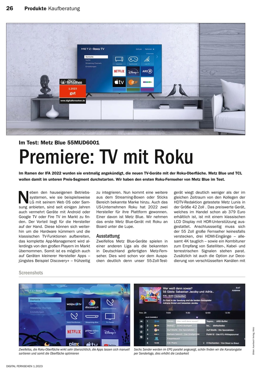 Digital Fernsehen Preview Pages