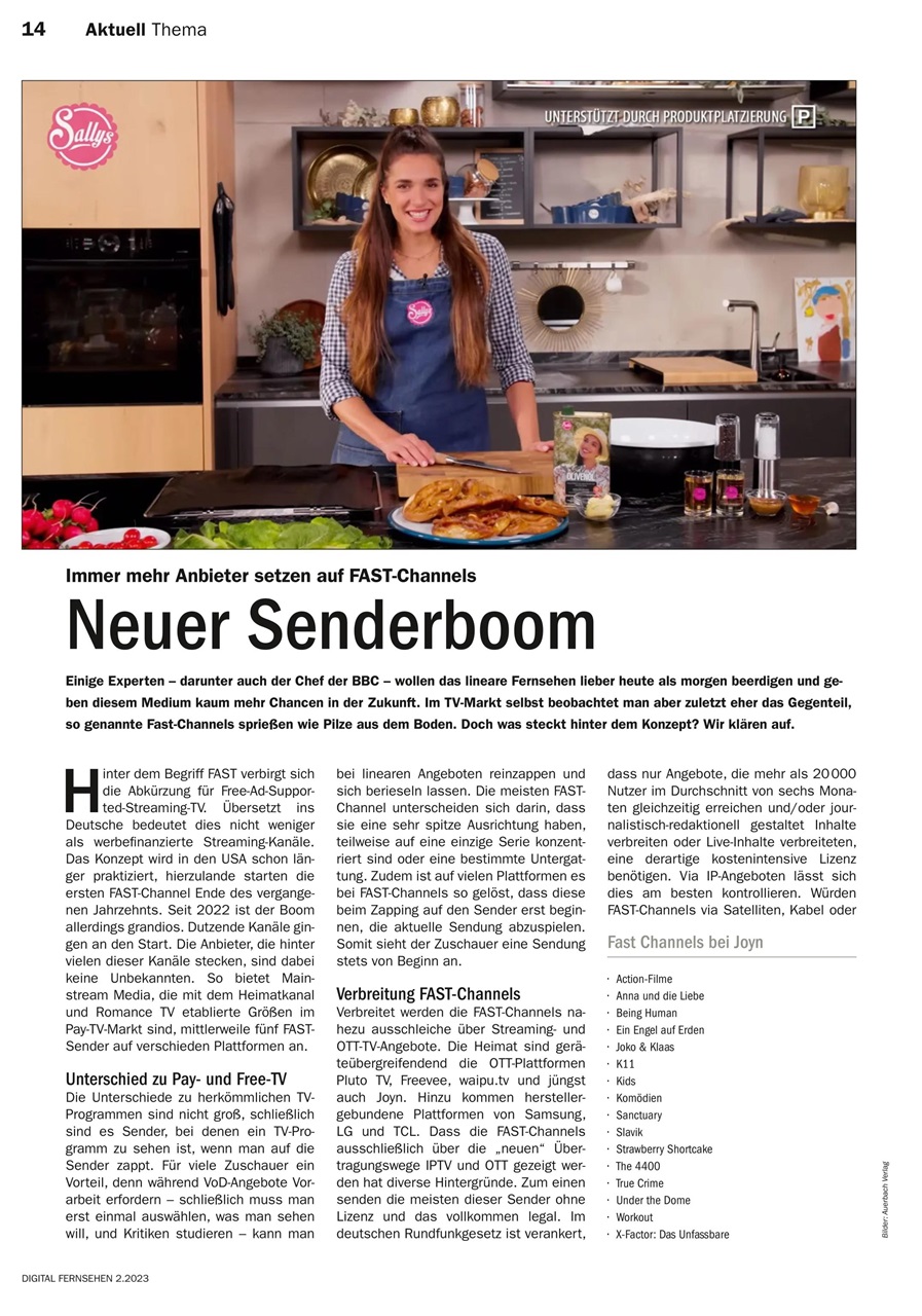 Digital Fernsehen Preview Pages