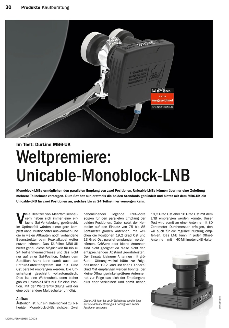 Digital Fernsehen Preview Pages