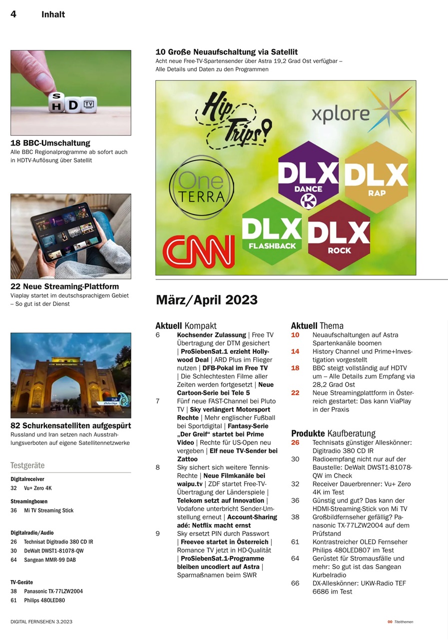 Digital Fernsehen Preview Pages