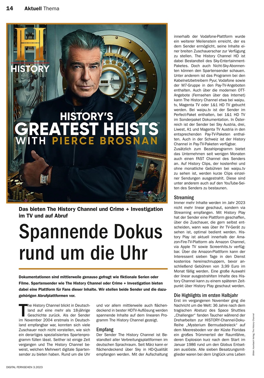 Digital Fernsehen Preview Pages