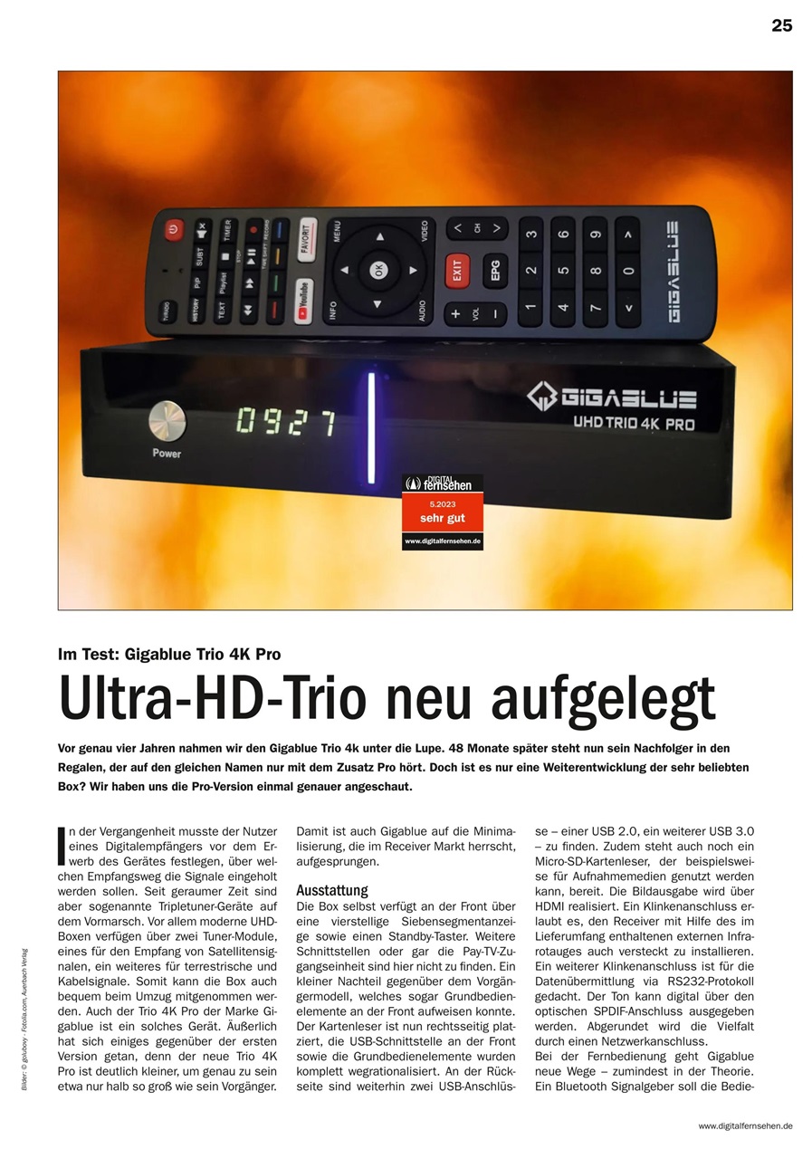 Digital Fernsehen Preview Pages