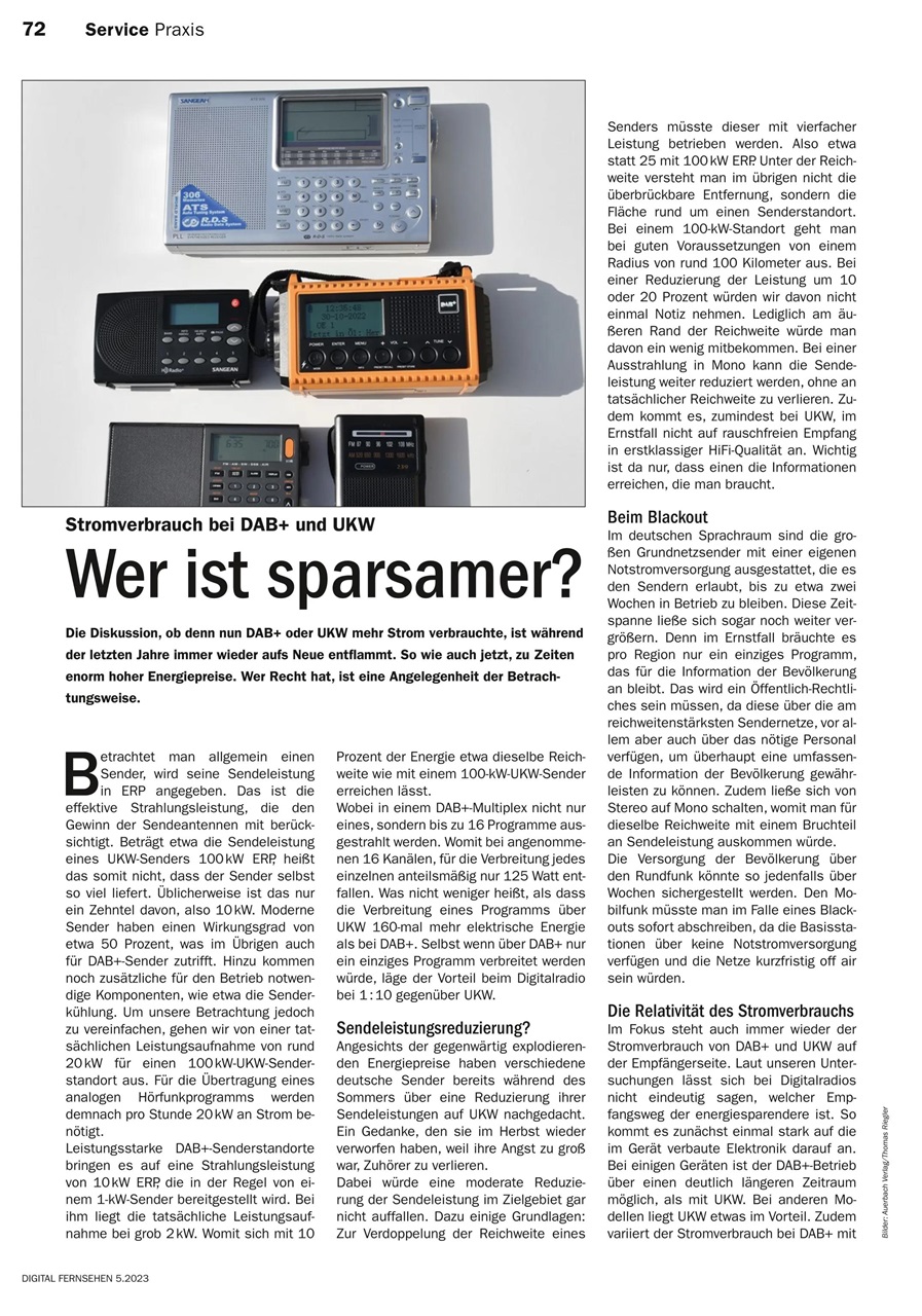 Digital Fernsehen Preview Pages