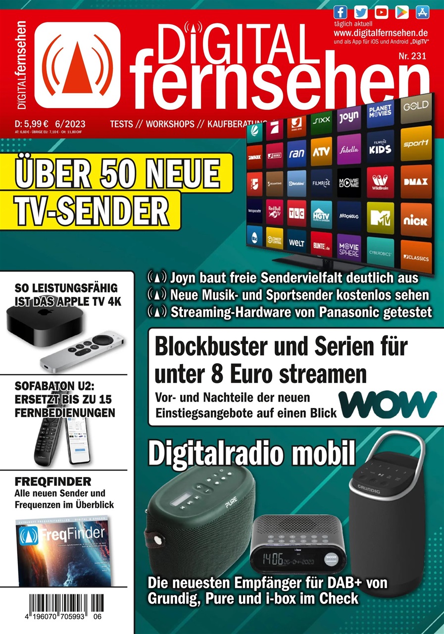 Digital Fernsehen Preview Pages