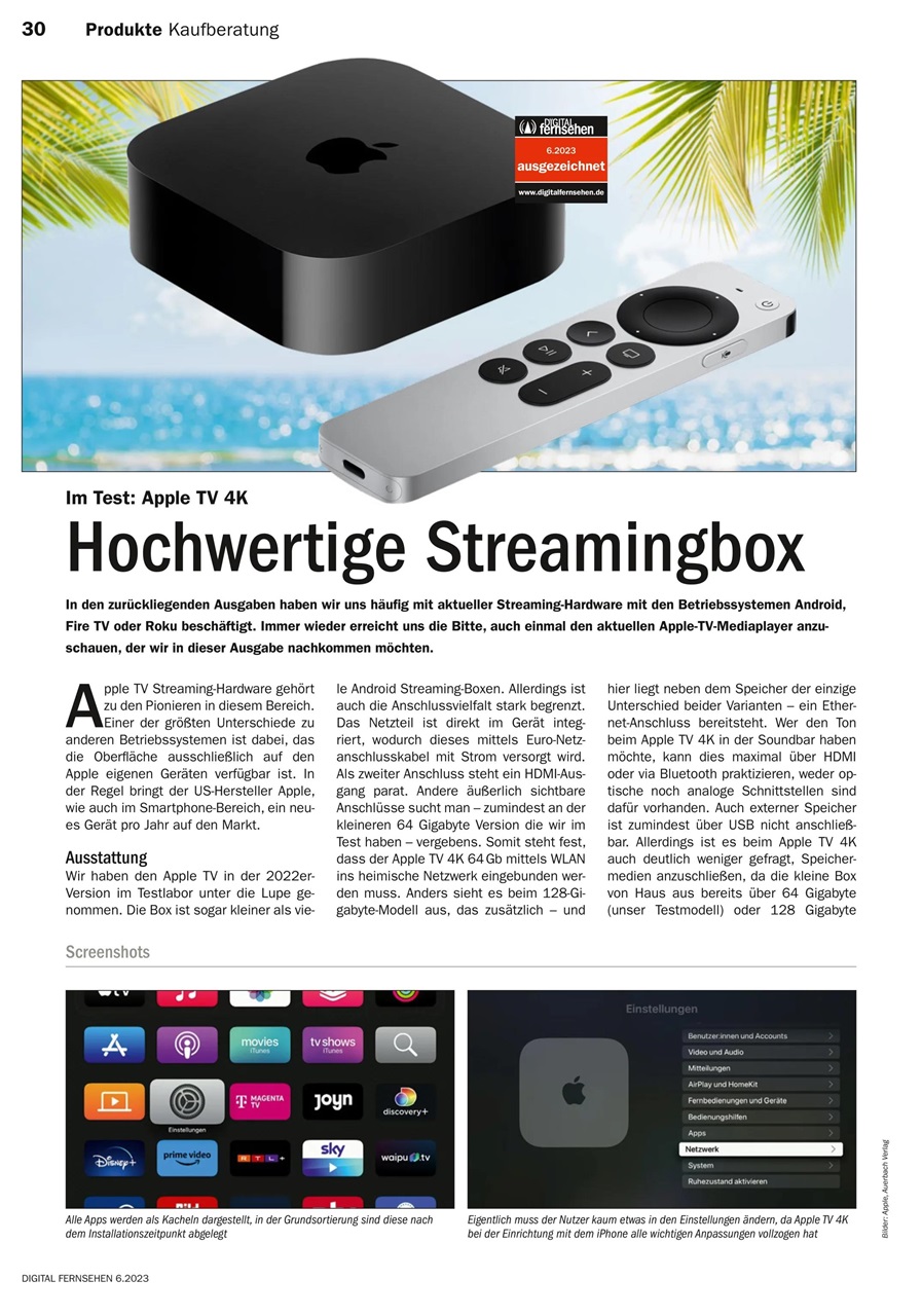 Digital Fernsehen Preview Pages