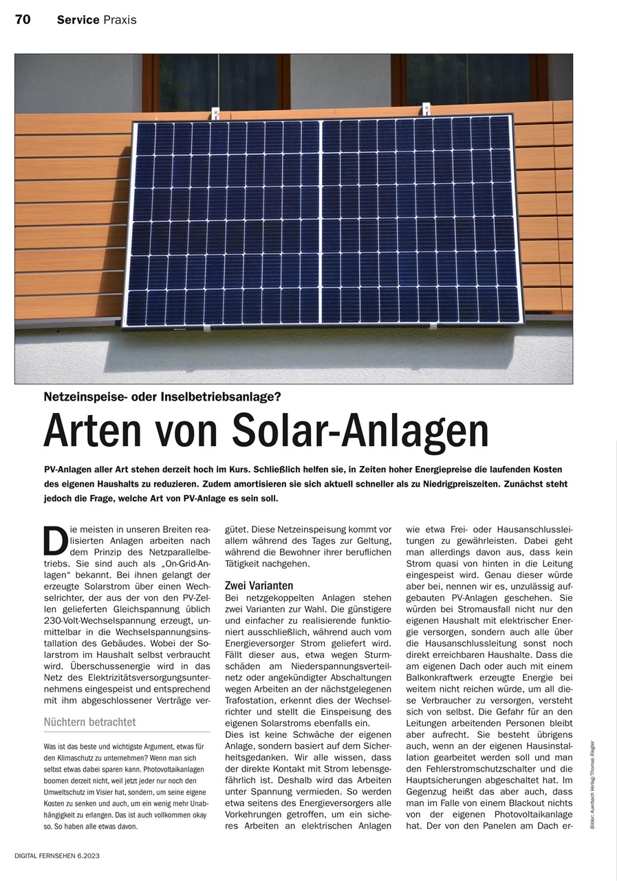 Digital Fernsehen Preview Pages