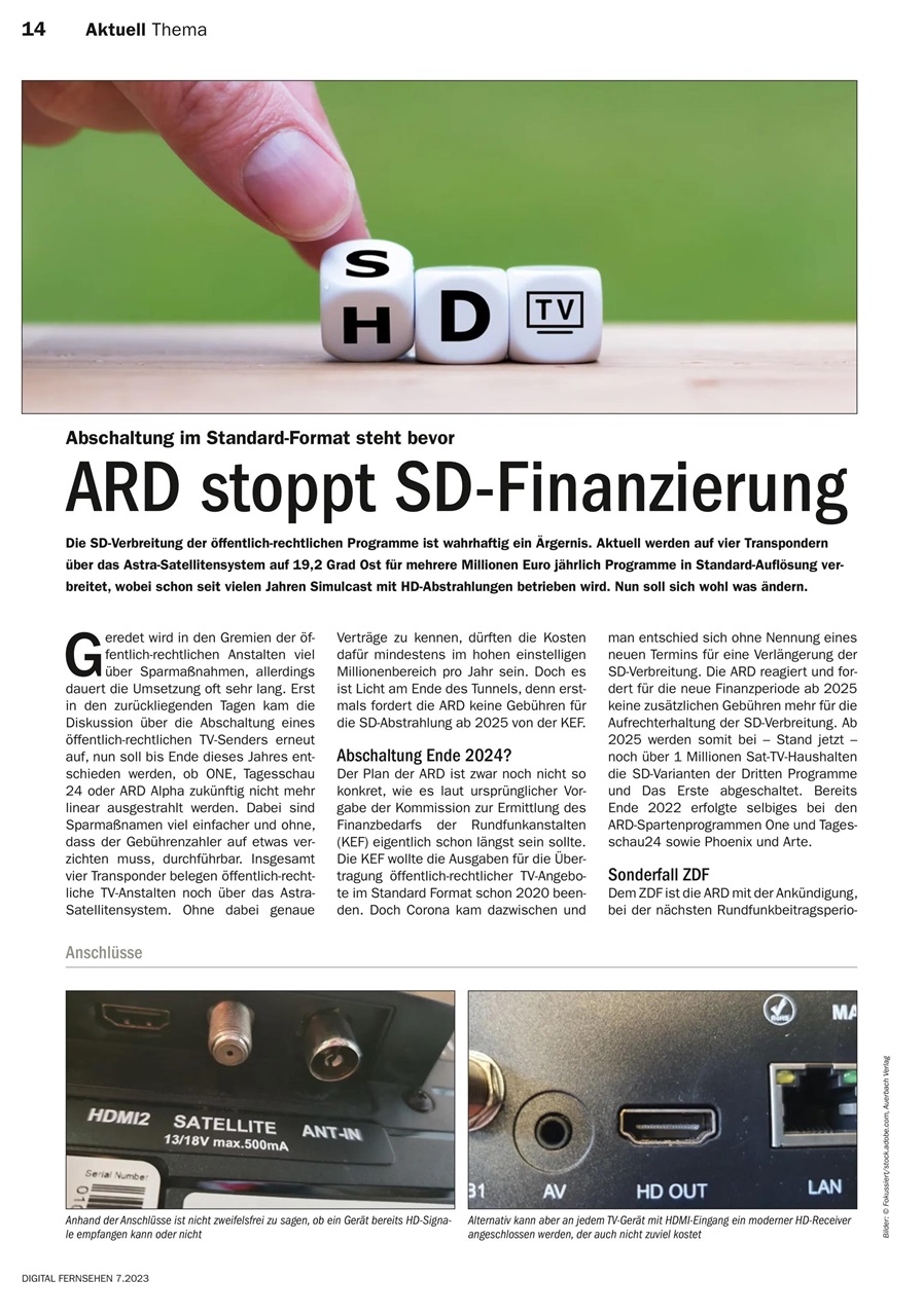 Digital Fernsehen Preview Pages