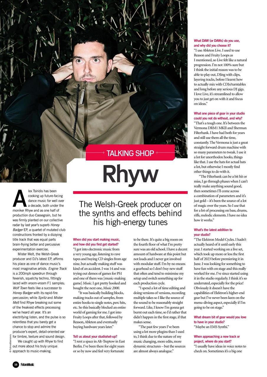 Future Music Preview Pages