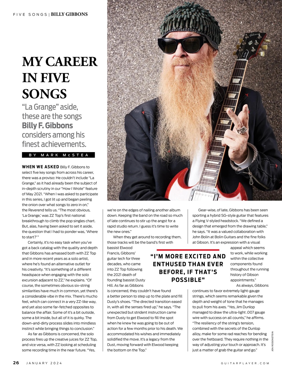 Guitar Player Preview Pages