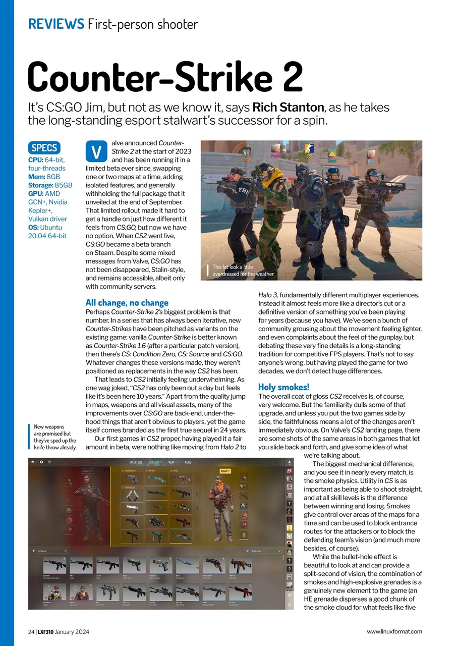 Linux Format Preview Pages