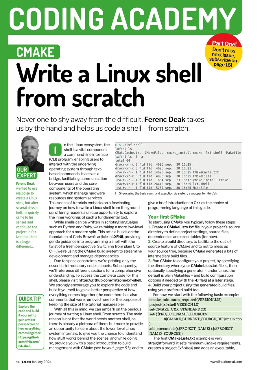 Linux Format Preview Pages