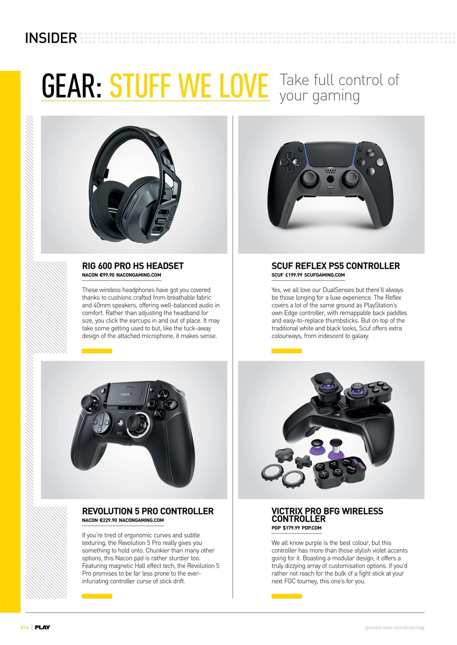 PLAY Magazine Preview Pages