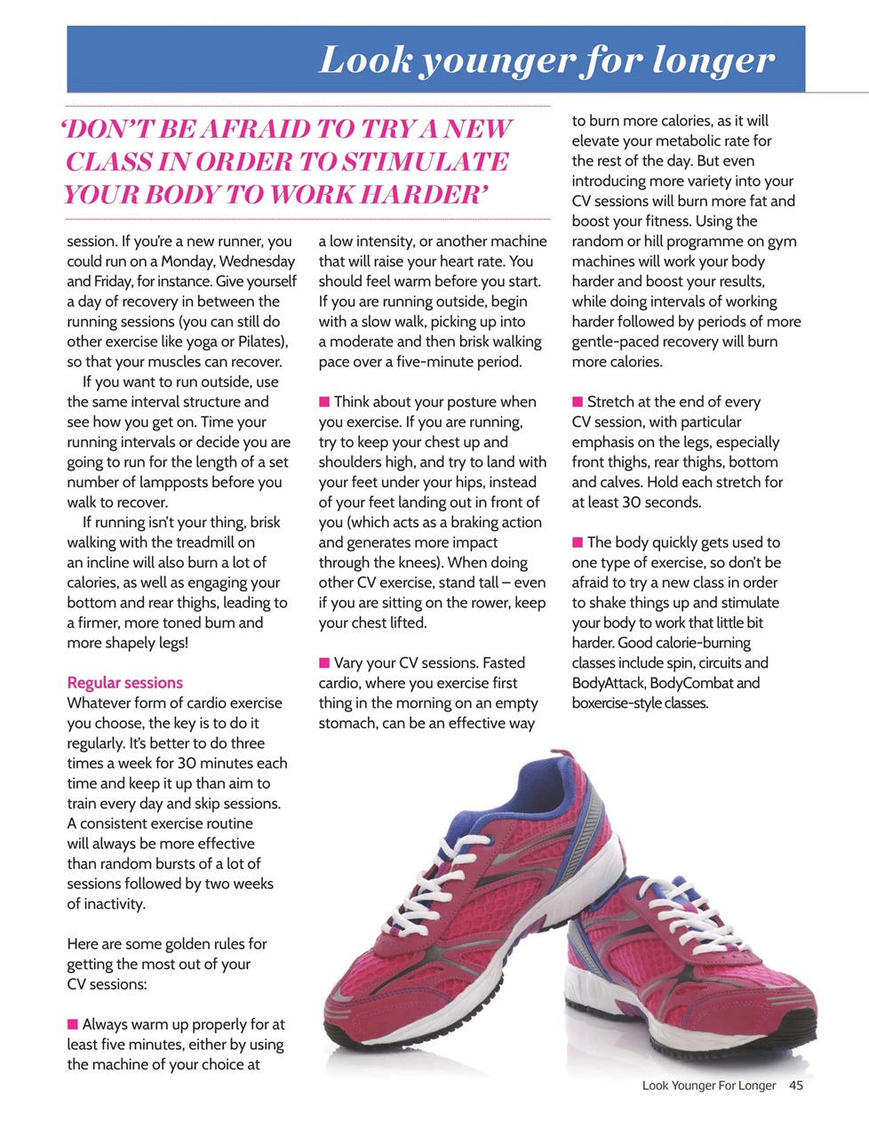 Women’s Fitness Guides Preview Pages
