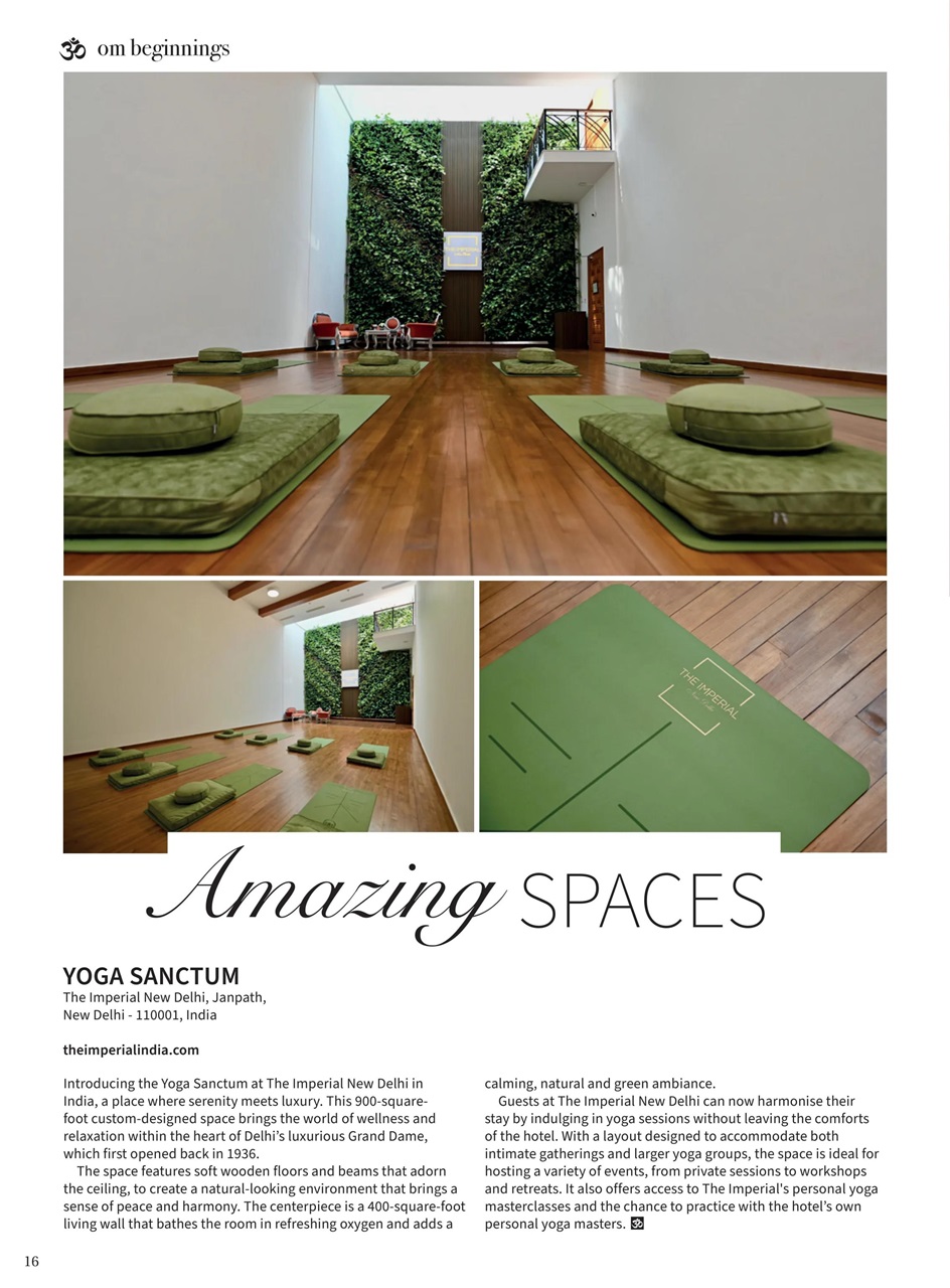 OM Yoga Magazine Preview Pages