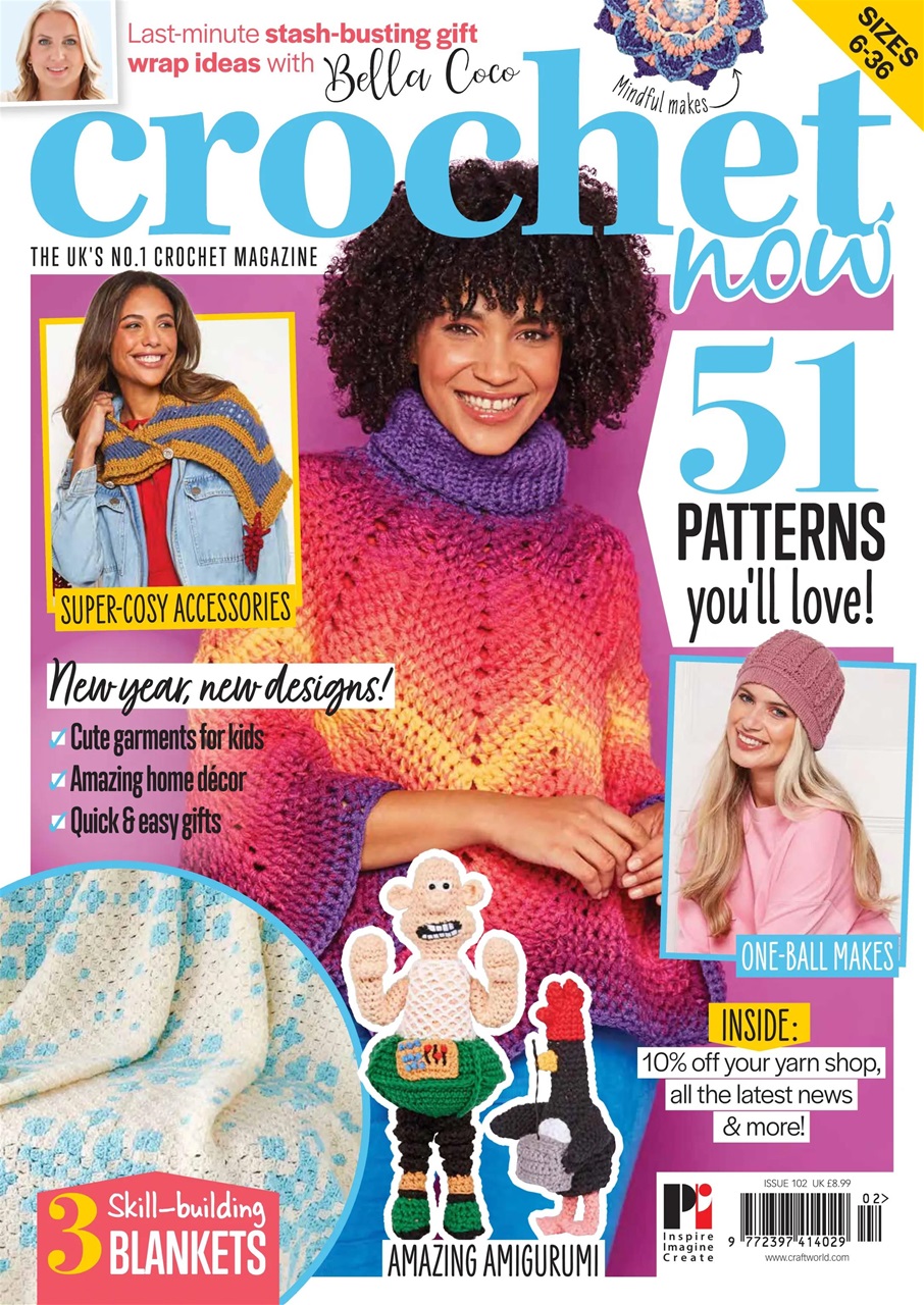 Crochet Now Magazine Preview Pages
